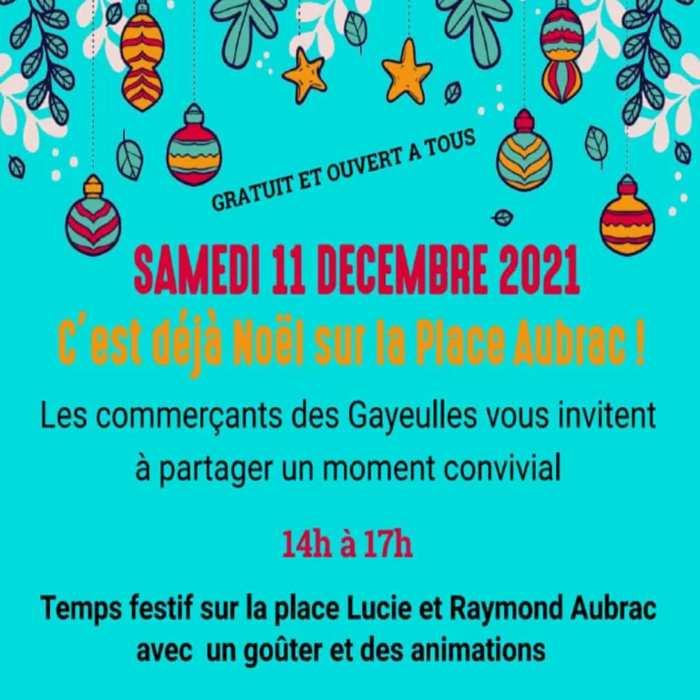 C’est déjà Noël sur la place Aubrac !